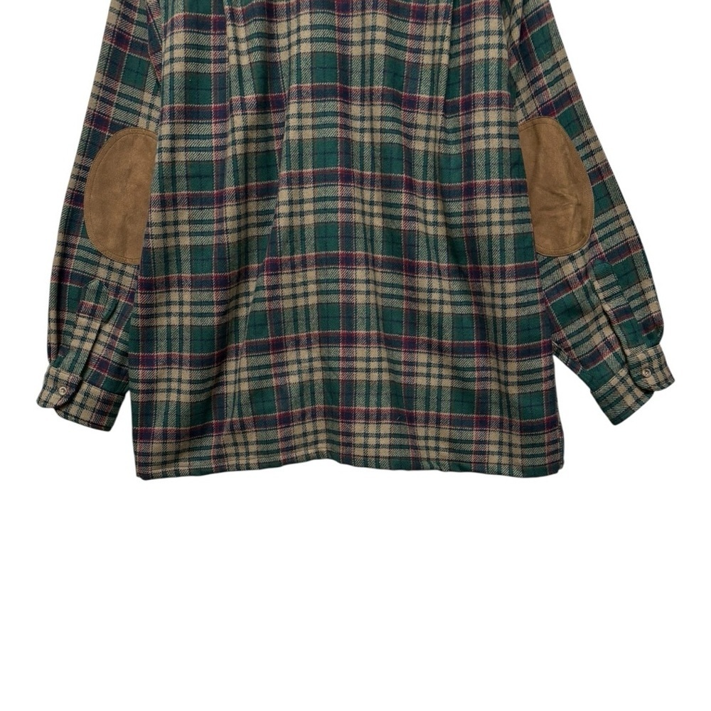 Vintage Pendleton Wool Flannel Elbow Patch Button… - image 6